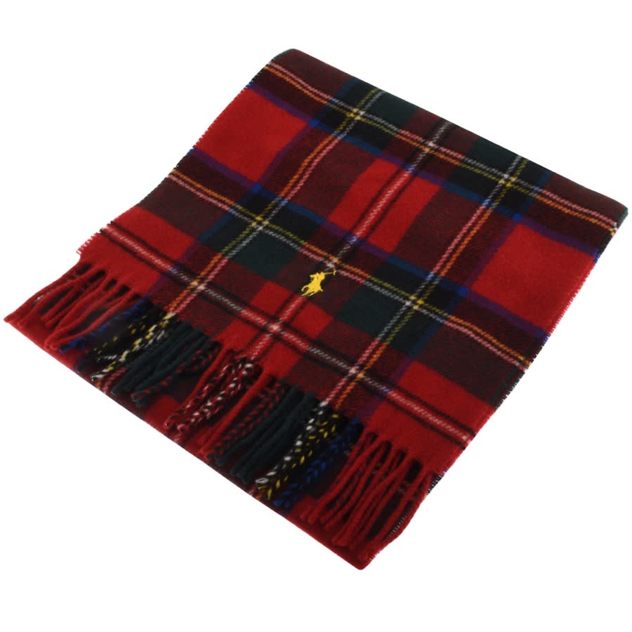 Alternative Image for ProductRalph Lauren Wool Scarf Red1